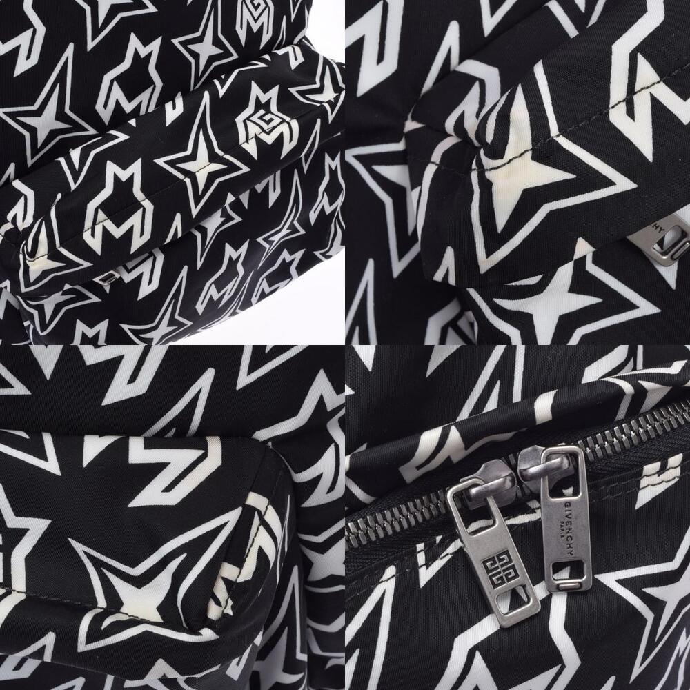 GIVENCHY Backpack Black White Canvas Daypack - image 9